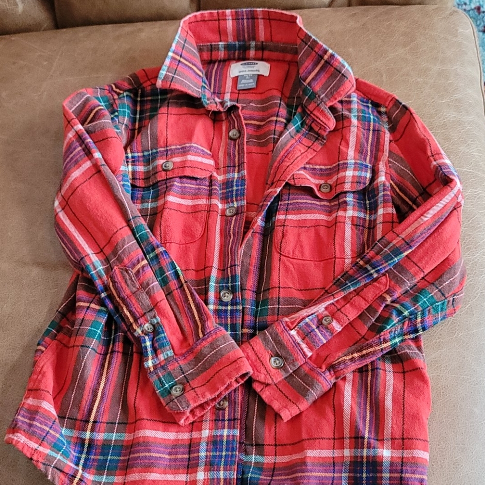 Old Navy Flannel - Boys XS (5)